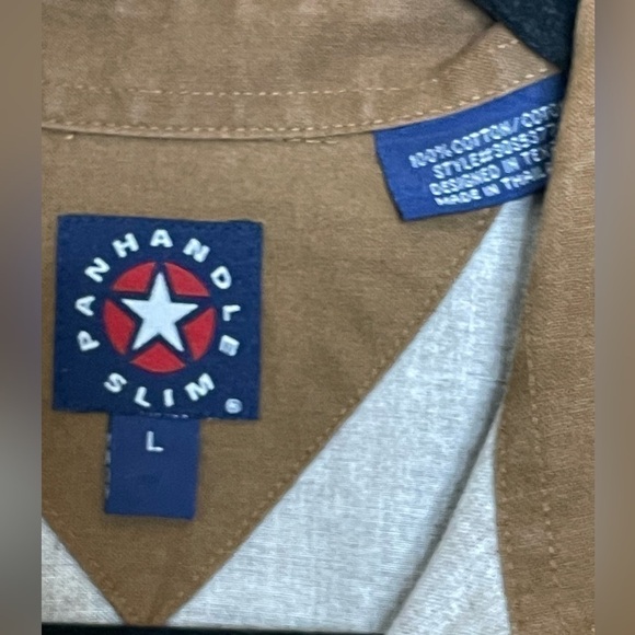 Panhandle Slim Rodeo Aztec Western Shirt Sz. L,​​​​​​​​​​​​​​​​​​​​​​​​ - Picture 9 of 9